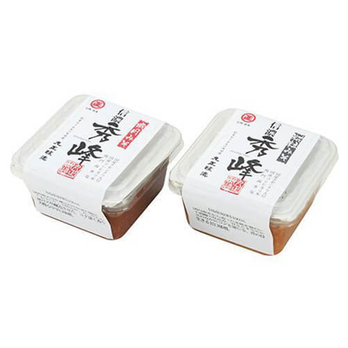 ＜長野・丸正醸造＞信州限定みそ秀峰詰合せ 300g×2個